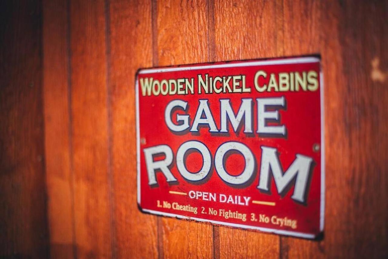 Cabin #3 Rainbow Trout - Pet Friendly- Sleeps 6 - Playground & Game Room 패이슨 외부 사진
