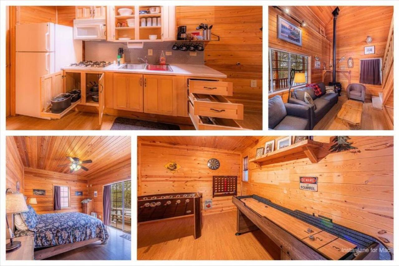 Cabin #3 Rainbow Trout - Pet Friendly- Sleeps 6 - Playground & Game Room 패이슨 외부 사진